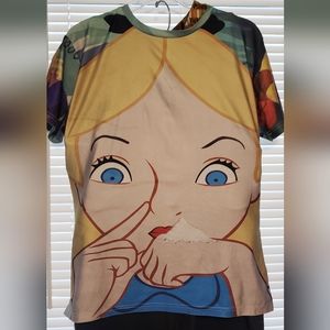 Alice In Wonderland With A Pile Of Powder